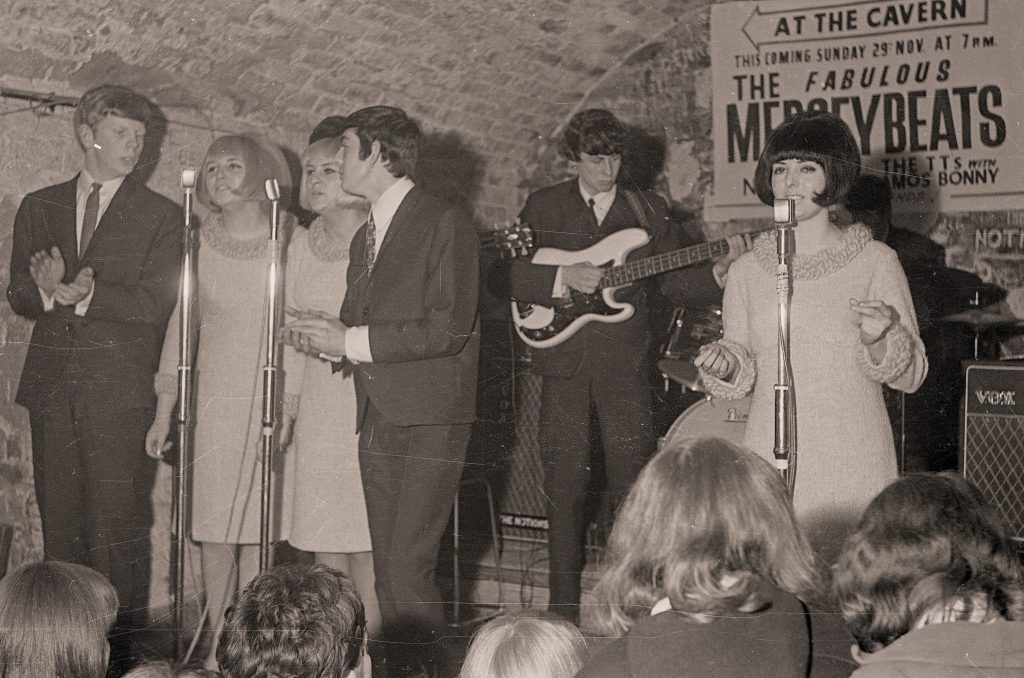 The Excelles on stage (1963 – 1964). Peter Kaye Photography Credit: © National Museums Liverpool