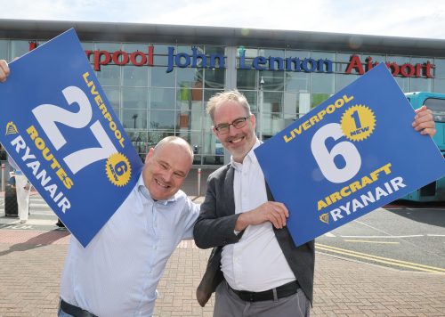 RYANAIR ADDS SIXTH AIRCRAFT AT LIVERPOOL FOR WINTER 2026