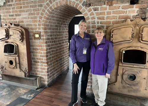 l-r Jean and Rachel McEvoy, Co-Directors of Liverpool City Region's Purple Tours.