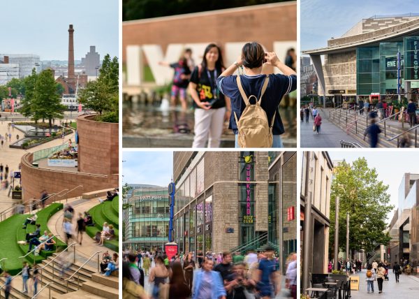 iverpool ONE - montage of images for accessibility case study