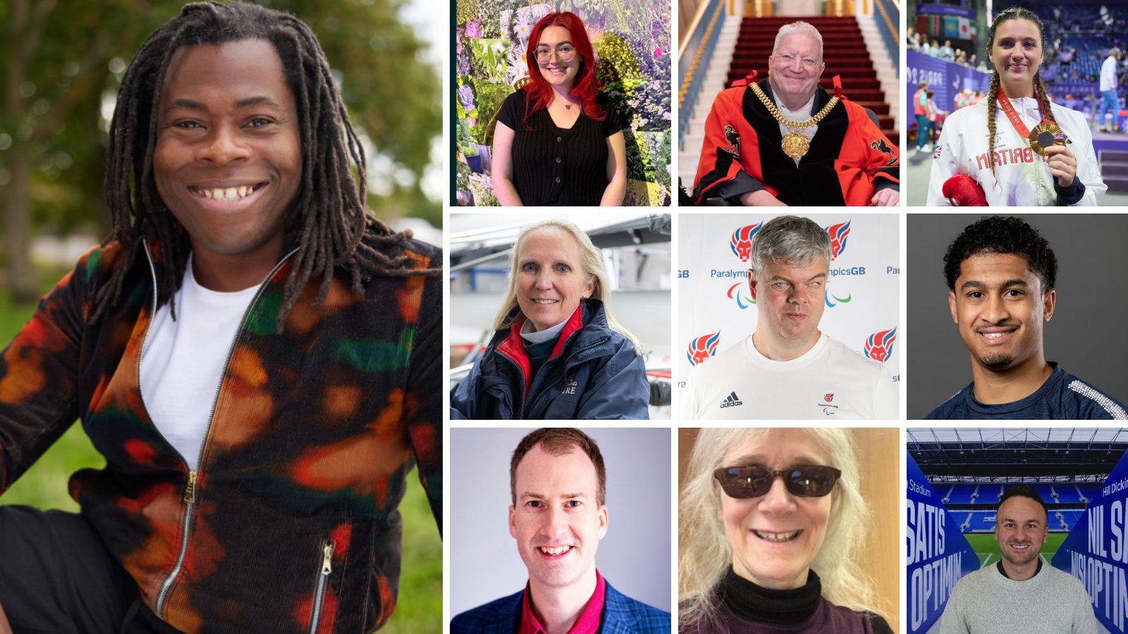 MEET THE SPEAKERS – RSVP NOW FOR THE FREE ACCESSIBILITY FOR ALL FORUM 2026Montage of all the events speaker headshots, including: - Amy Truesdale MBE – Paralympic Taekwondo Champion- David Clarke OBE, PLY – CEO ParalympicsGB- Rio Boothe – Para-athlete and Content Creator- Chris Massam – Accessibility Lead, Everton Football Club Stadium- Niamh Parrington – Visitor Experience Manager, Eureka!- Clare Briegal MBE – Chair of Sport Liverpool and sports representative for the LCRDP Board- Terri Balon, Regional Campaigns Officer, RNIB, Lord Mayor of Liverpool, Councillor William Shorthall.