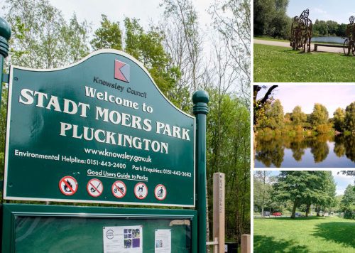 Stadt Moers Park Montage