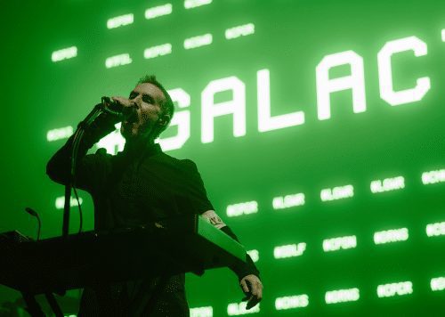 Massive Attack perform at Liverpool's Accelerator event