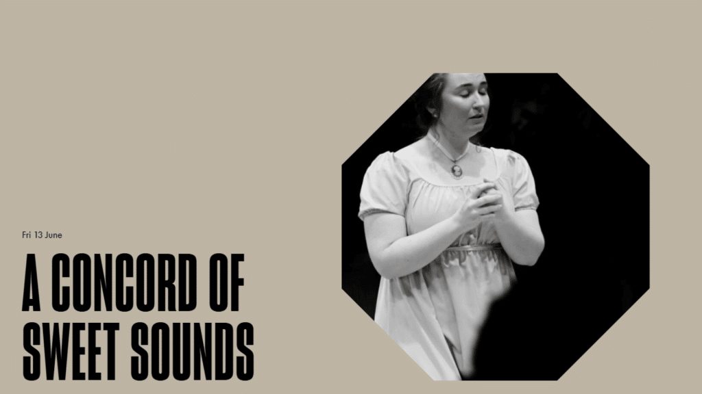 A Concord of Sweet Sounds (June 13)